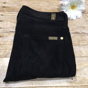 7 For All Mankind Suede Skinny Jeans